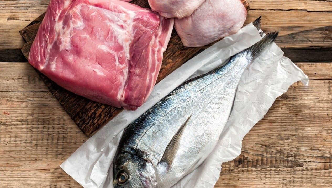 meso i riba za prostatitis